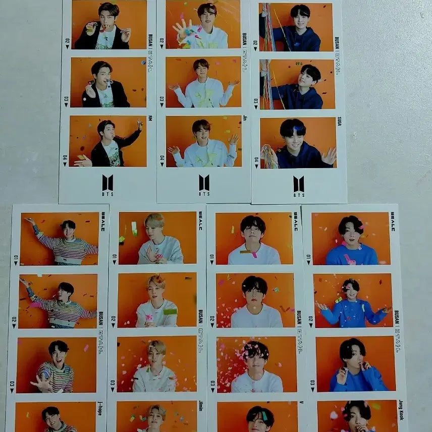 방탄소년단 부산 포토이즘 포토매틱 사진