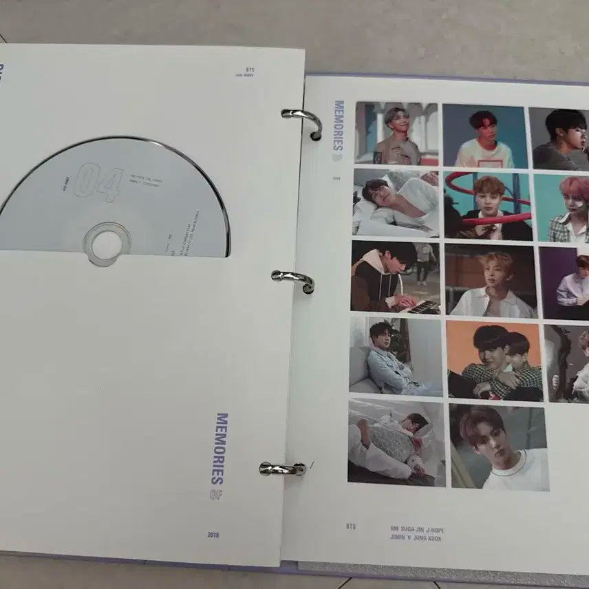 방탄 BTS 2018 메모리즈 Memories DVD 정국포카