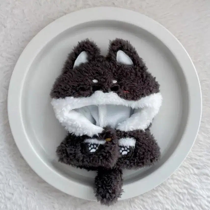 10cm 솜인형 옷 늑대