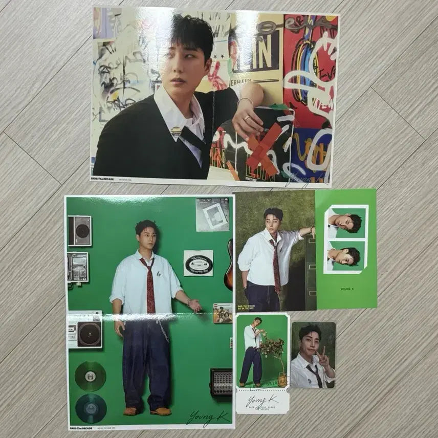 데이식스 더 데케이드 다이스 시티 앨범 영케이 증사 포카 포스터