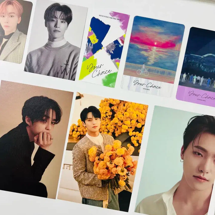 세븐틴 유어초이스 Your Choice 앨범 포카 포토카드 세트