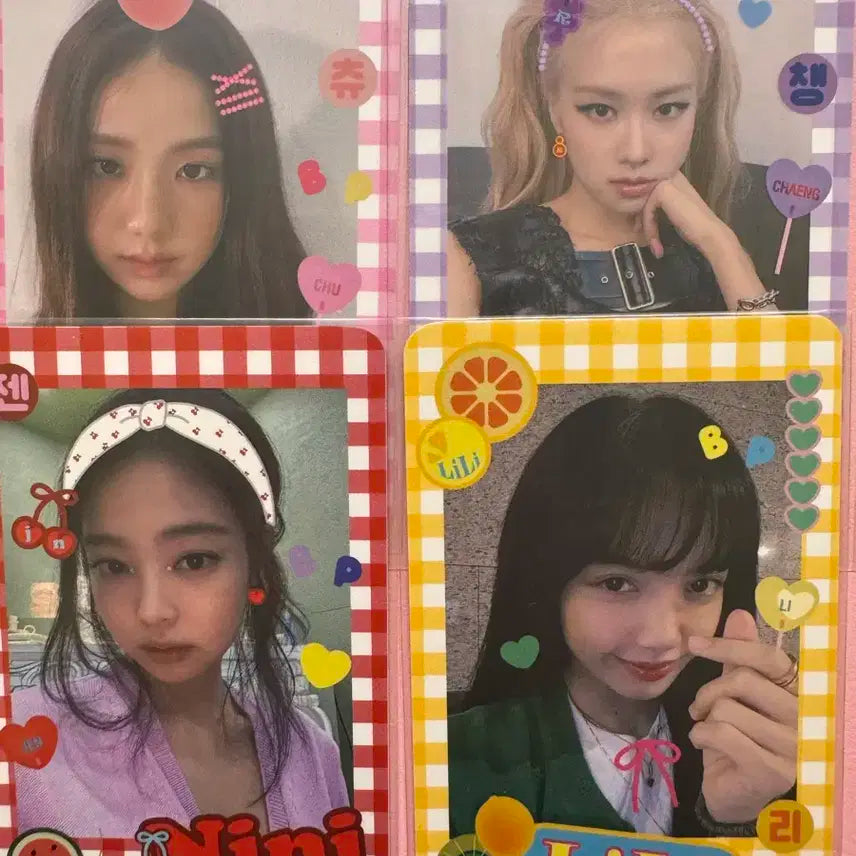 블랙핑크 포카 일괄 양도