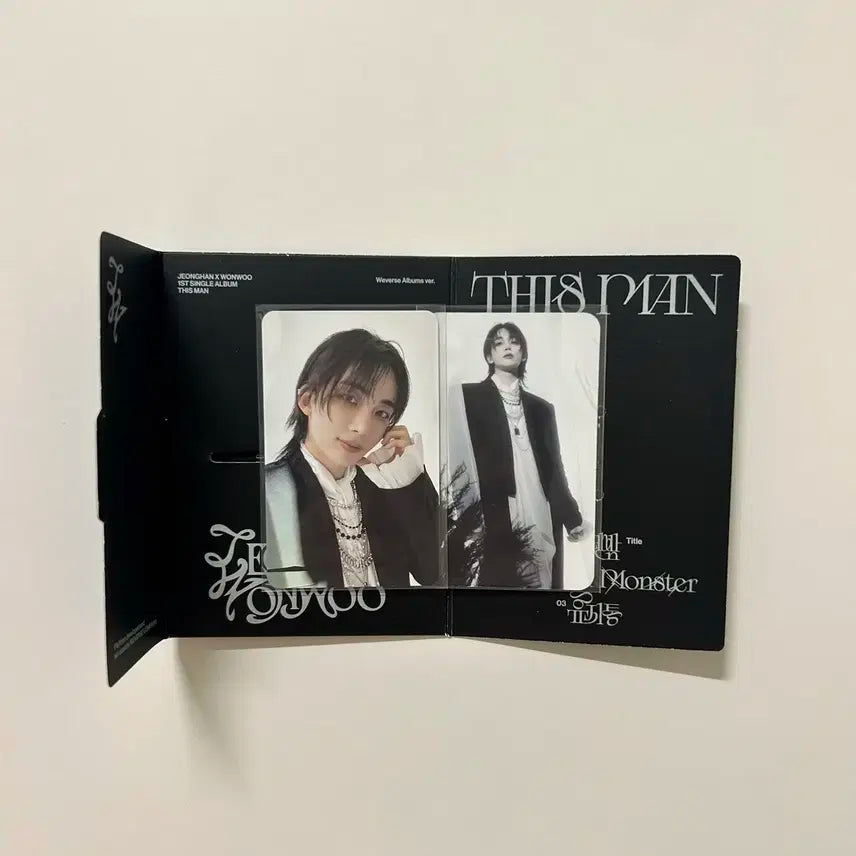 탈덕처분) 세븐틴 정한 디스맨 위버스 큐알 미사용