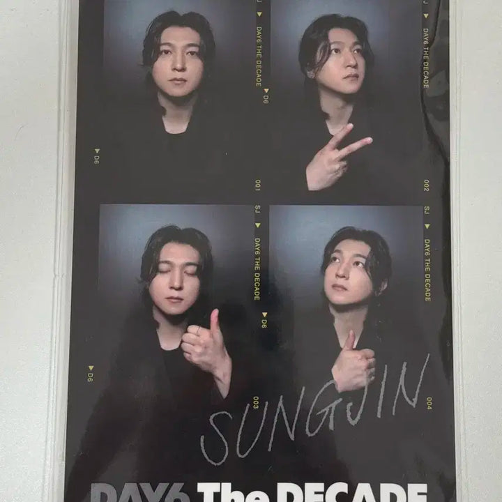 데이식스 성진 더데케이드 네컷 양도 미개봉 day6