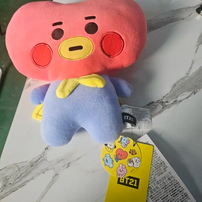 방탄소년단 BTS 뷔 BT21 타타 플랫퍼 인형
