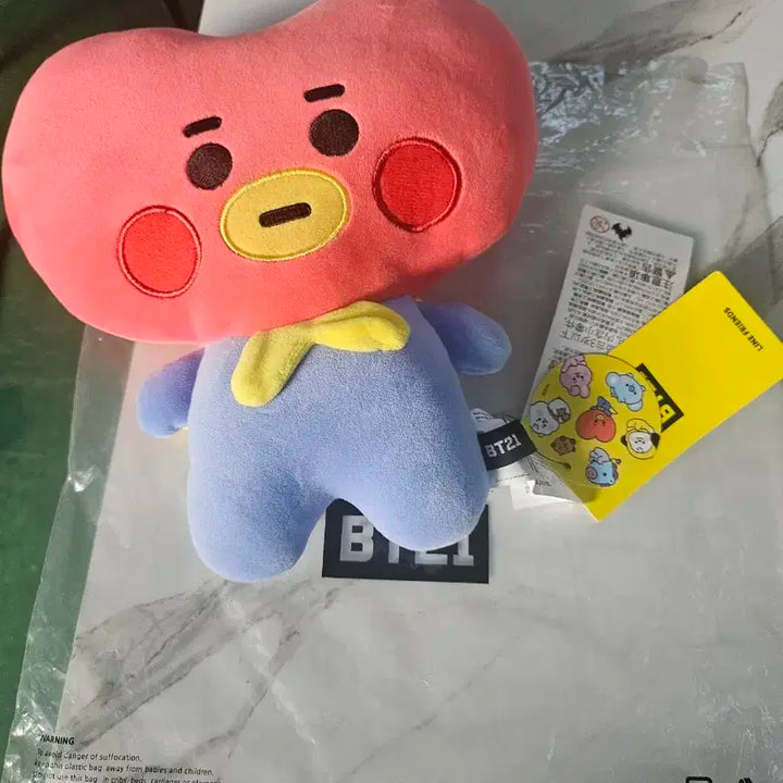방탄소년단 BTS 뷔 BT21 타타 플랫퍼 인형