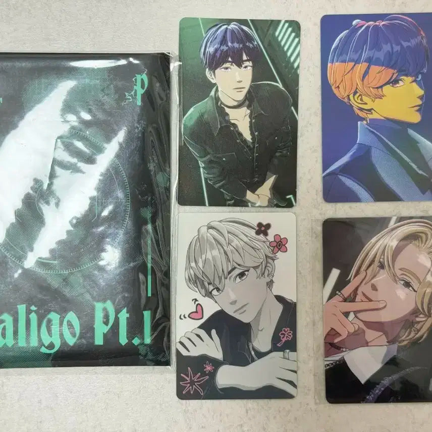 플레이브 십카페 럭드 노아+ Caligo Pt.1 포카앨범 개봉