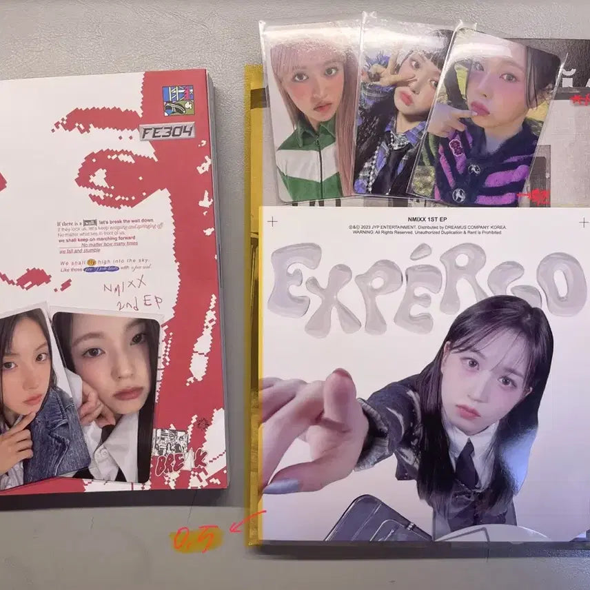 엔믹스 앨범+포카