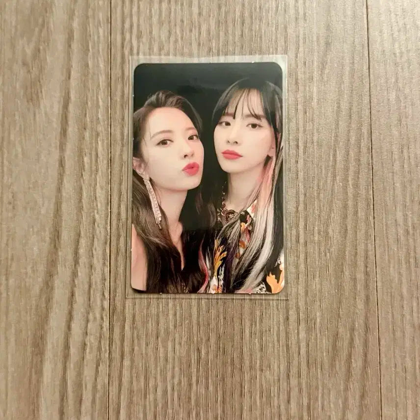 우주소녀 더블랙 설아 보나 유닛 포카 양도