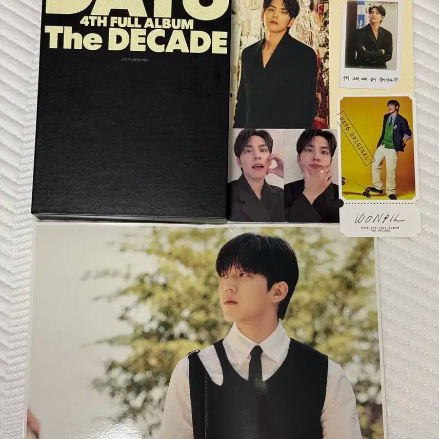 데이식스 더데케이드 개봉앨범 시티버전 원필