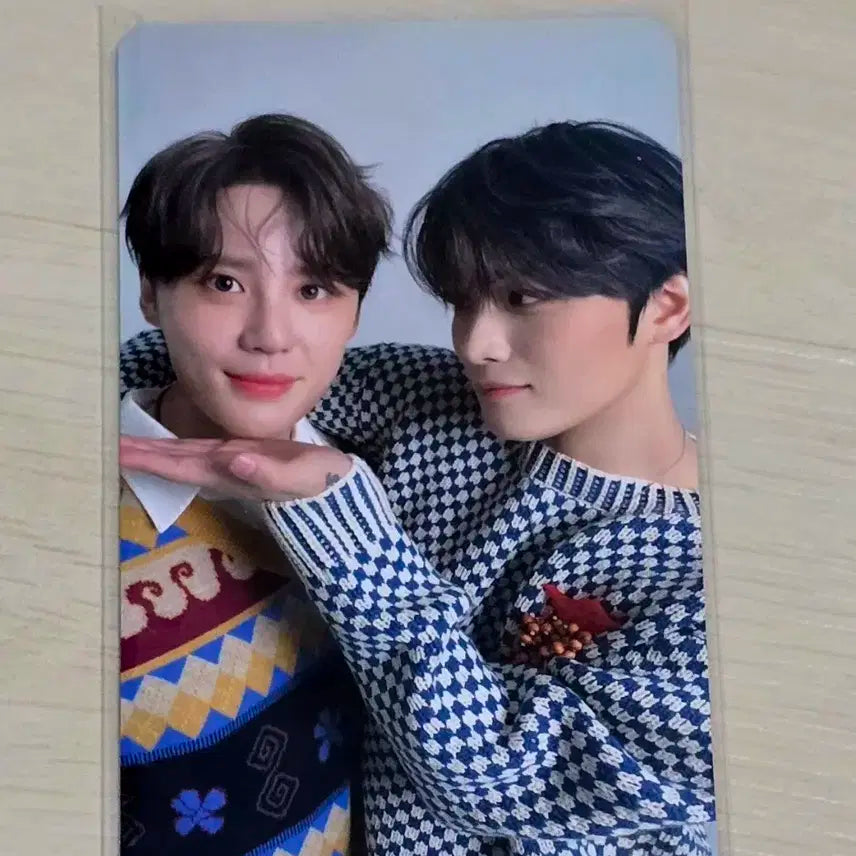 JX 김재중 김준수 포카