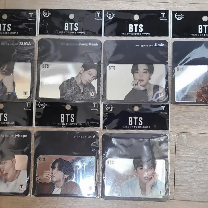 방탄(BTS) 거울(미러) 티머니(T-Money)