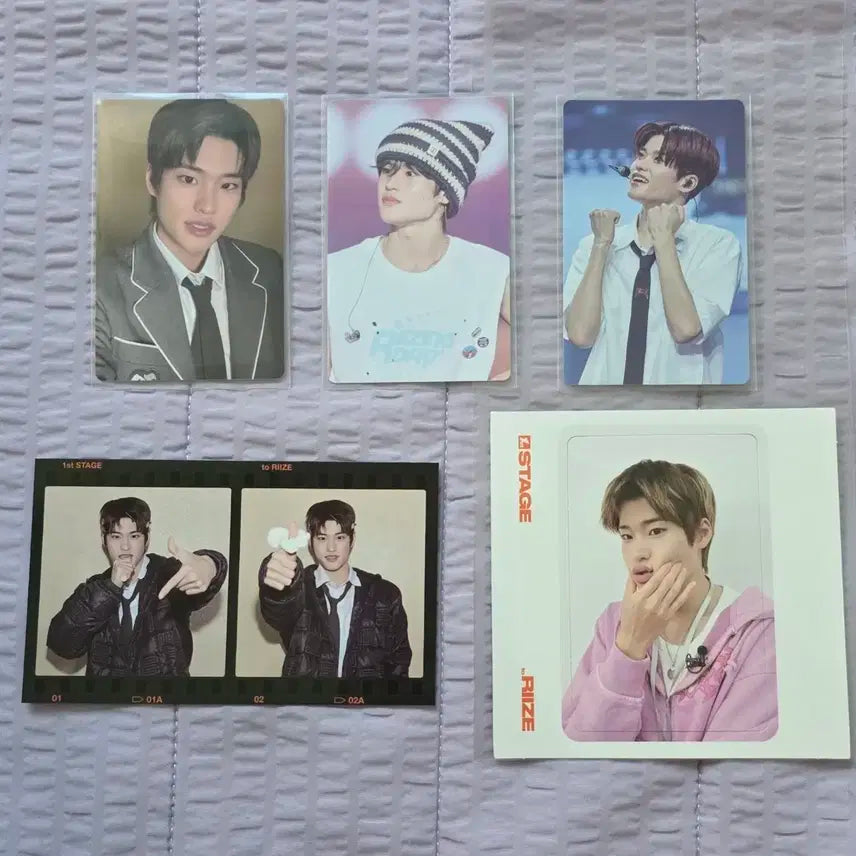 라이즈 디지털코드+블루레이 구성품(특전포카포함) 소희 set