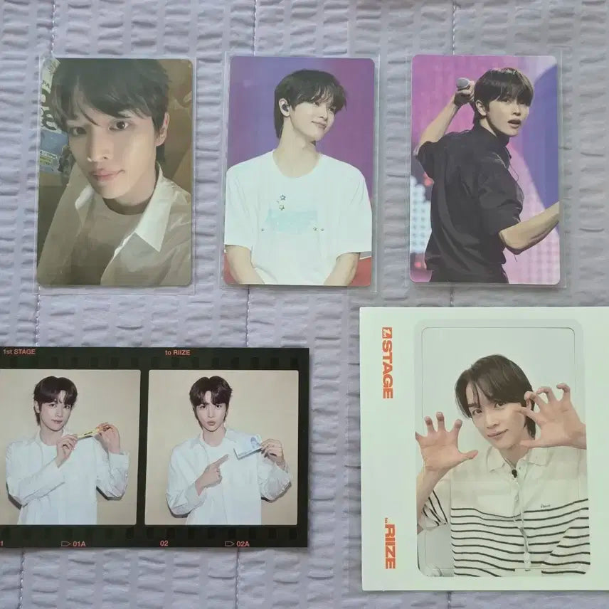 라이즈 디지털코드+블루레이 구성품(특전포카포함) 성찬 set