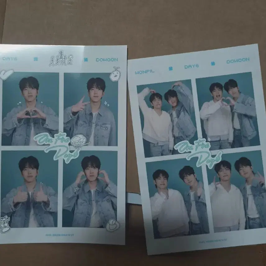 데이식스 디아이콘 4컷사진 도운,도운 원필