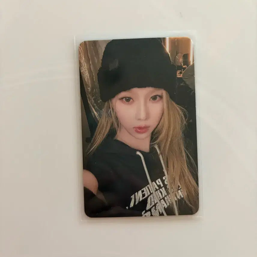 에스파 윈터 위플래쉬 특전 포카 양도 판매