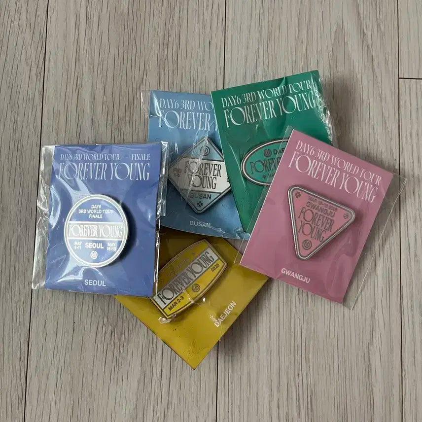 데이식스 데식 포에버영 전국투어 전투 뱃지 배지 일괄