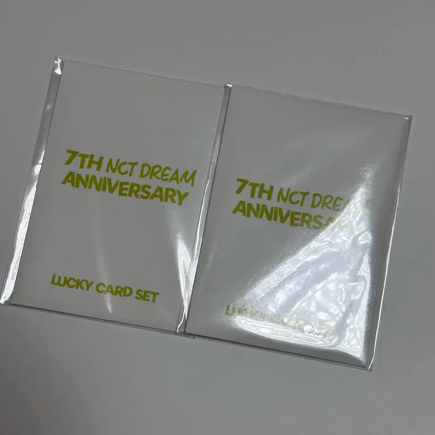 nct dream 엔시티드림 7주년 미개봉 럭키카드세트 제노 재민 양도