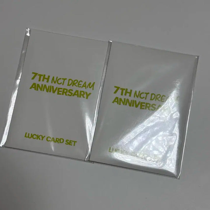 nct dream 엔시티드림 7주년 미개봉 럭키카드세트 제노 재민 양도