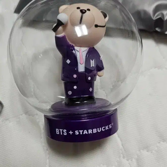 BTS 스타벅스 베어리스타 스노우 글로브
