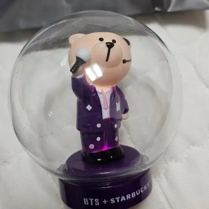 BTS 스타벅스 베어리스타 스노우 글로브