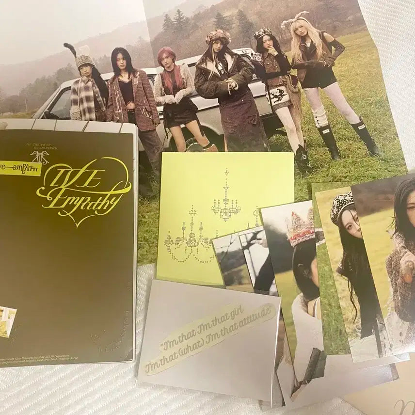 아이브 엠파시 개봉앨범 포카 외 전구성품