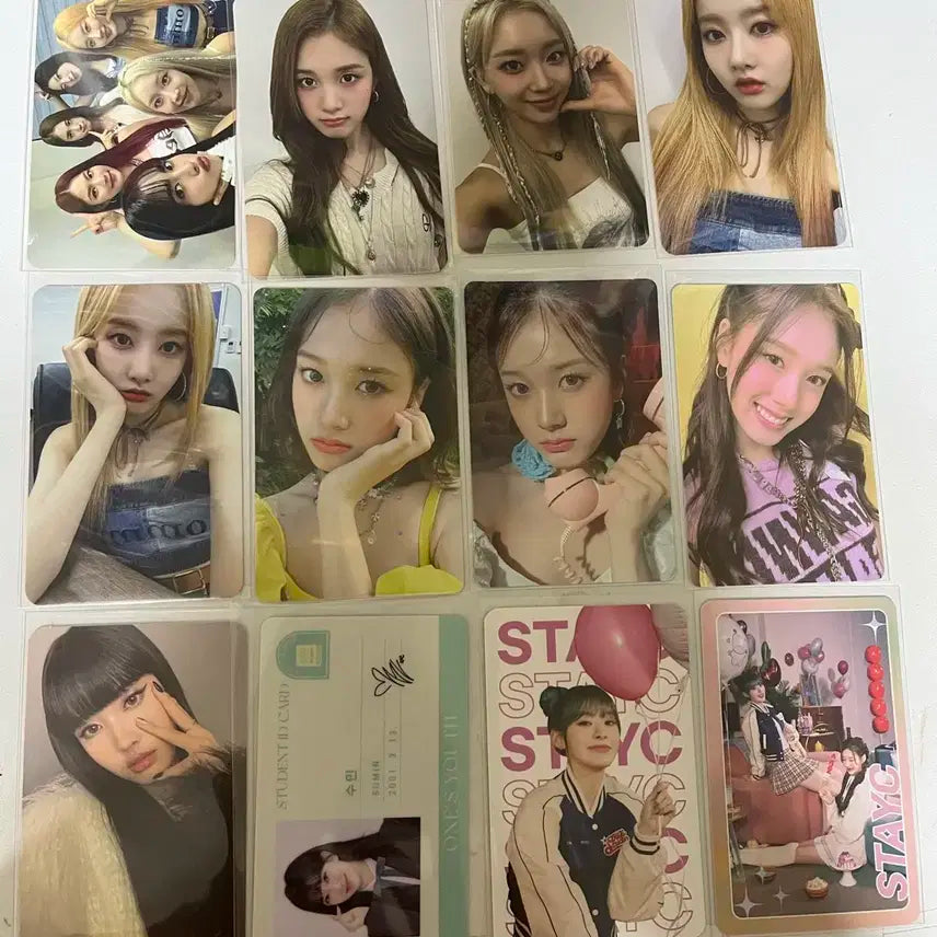 (사진3장) 스테이씨 포카,증사 등 일괄 판매