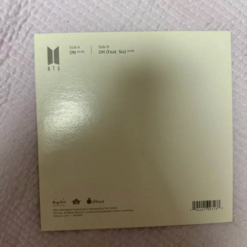 bts lp판