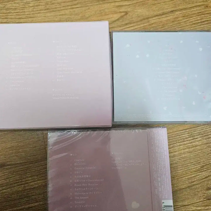 나니와단시 1st Love CD 앨범 세트