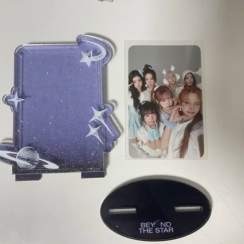 케플러 beyond the star 콘서트 투어 포토카드 스탠드 판매