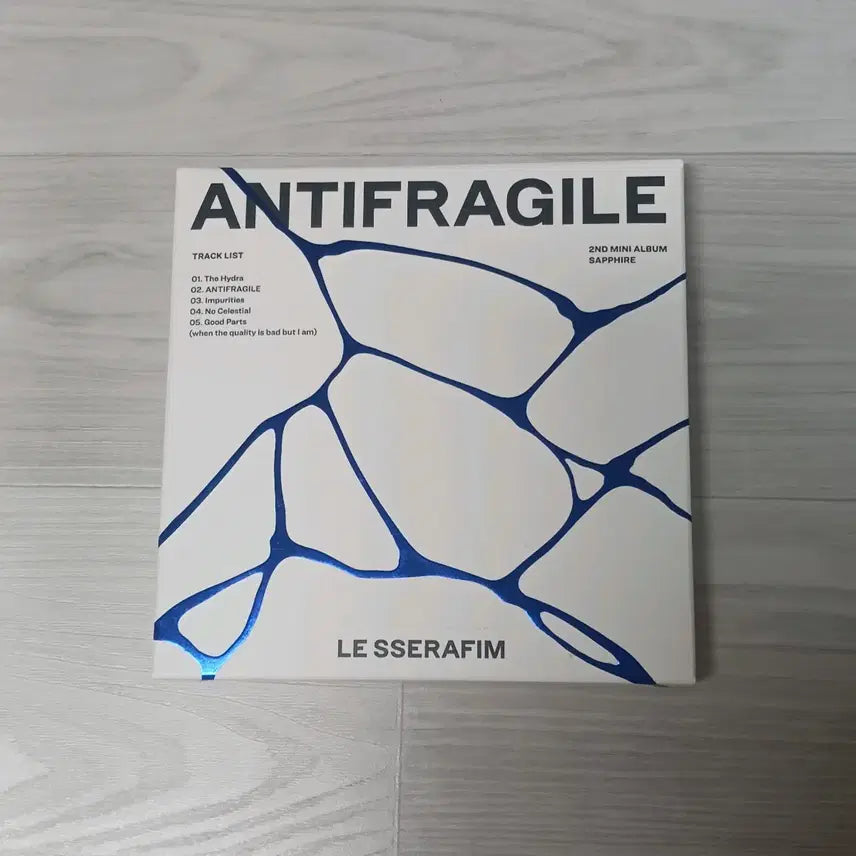 르세라핌 2집 Antifragile 미니 앨범+포카 (파란색)