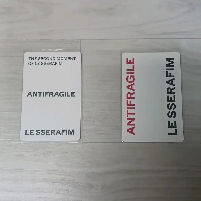 르세라핌 2집 Antifragile 미니 앨범(개봉) +포카 (파란색)