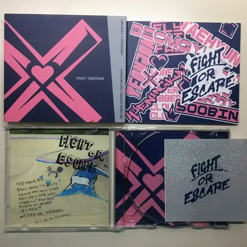 (급처) 투바투 TXT Fight or Escape 앨범