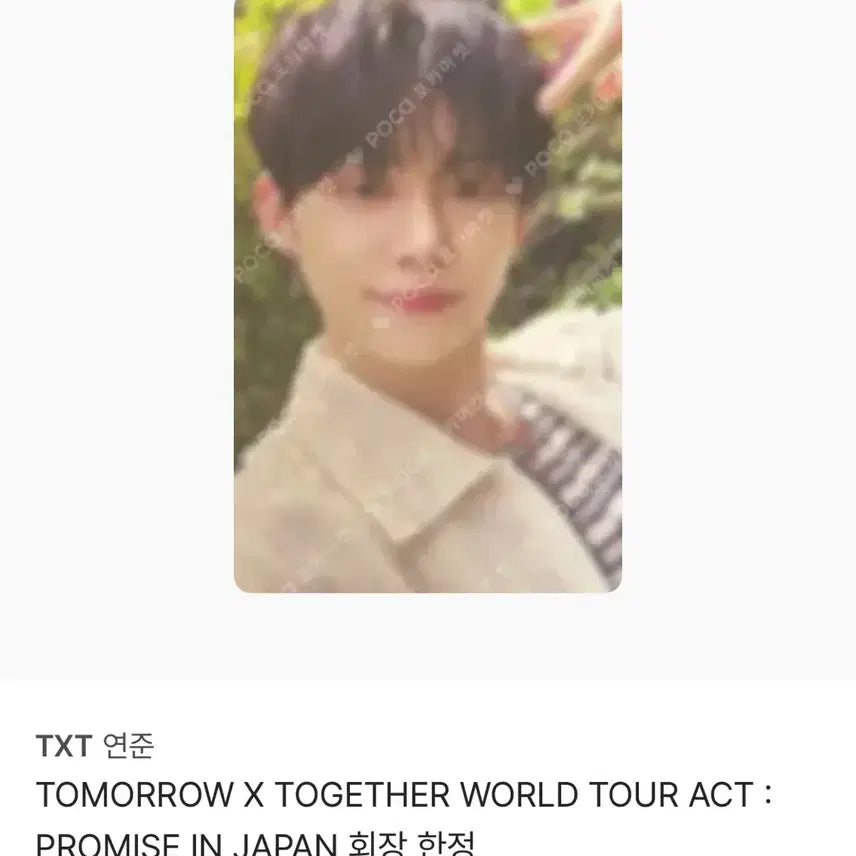 투바투모로우바이투게더 프미콘재팬 회장한정 연준 양도