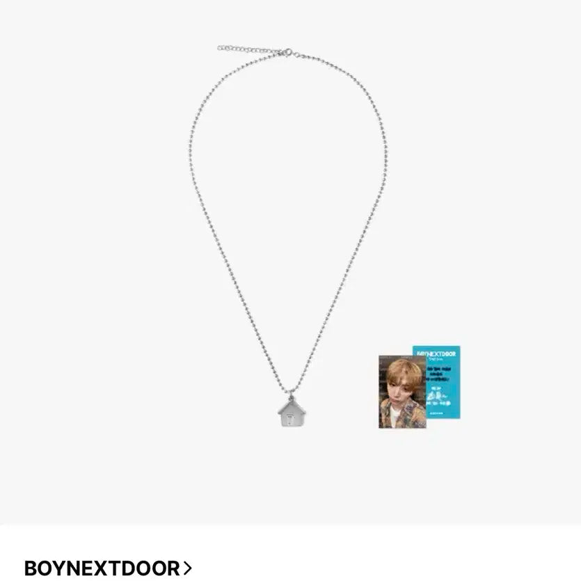 보넥도 태산 2주년 목걸이 포카 포함