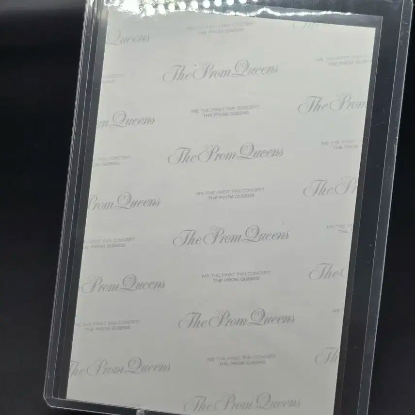 IVE 아이브 리즈  친필 사인 The Prom Queens 포토 프롬퀸