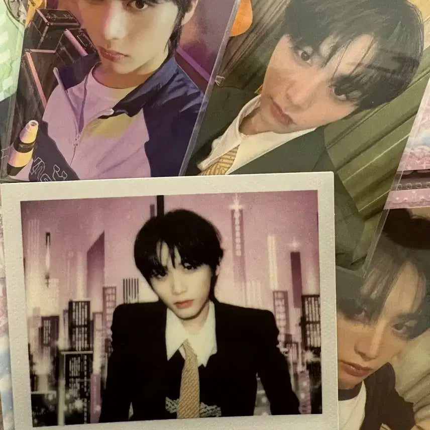 보넥도 시그 분철 태산 폴라로이드 포토카드