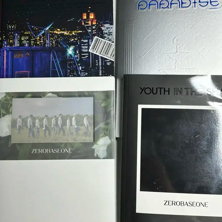 제로베이스원 개봉 앨범 풀구성 일괄 양도 판매 | 블루 필더팝 인블룸