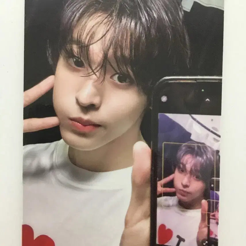 엔시티 위시 리쿠 가방 포카