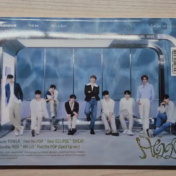 제로베이스원 You Had me at Hello SUNSHOWER VER