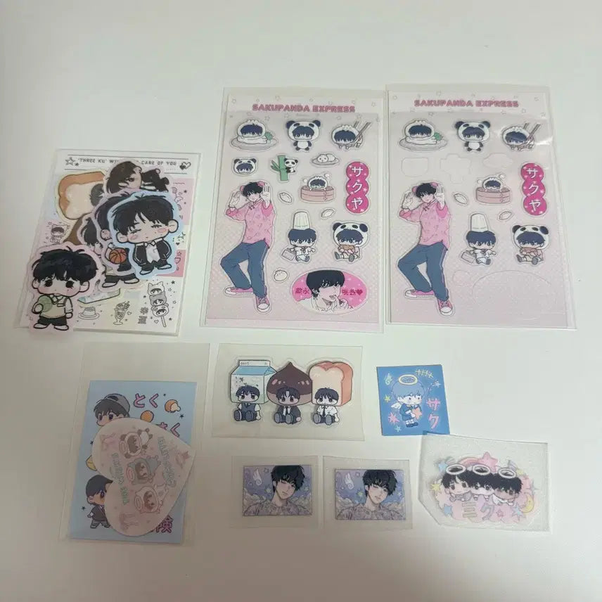 엔시티 위시 사쿠야 비공굿 스티커 설가