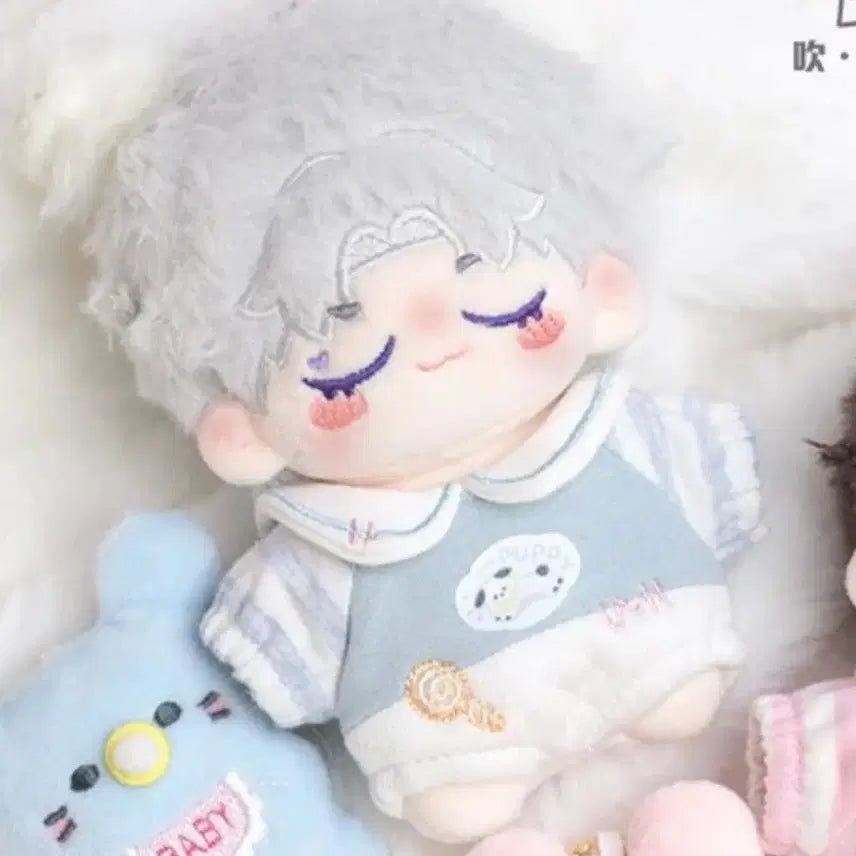 10cm 심플베이비 블루 인형옷 판매 양도