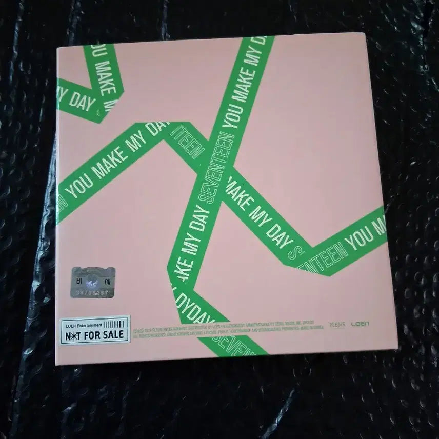 세븐틴 싸인앨범 일괄 letter +boys be+ make my day