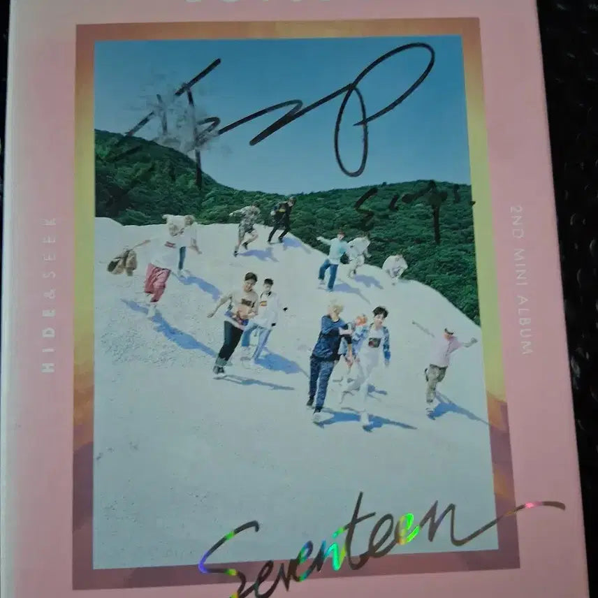 세븐틴 싸인앨범 일괄 letter +boys be+ make my day