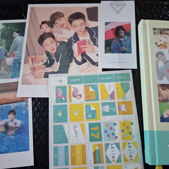 세븐틴 싸인앨범 일괄 letter +boys be+ make my day