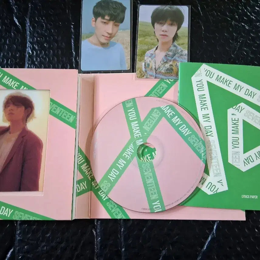 세븐틴 싸인앨범 일괄 letter +boys be+ make my day