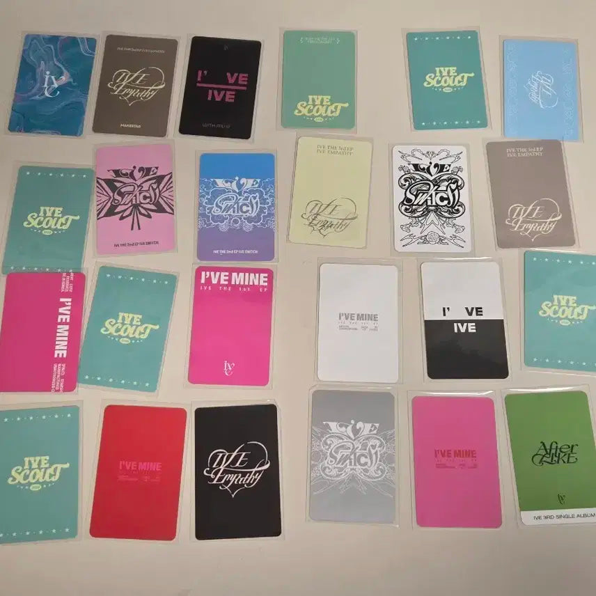 아이브 포카 일괄