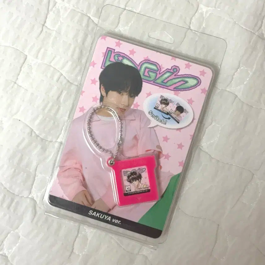 엔시티 위시 사쿠야 로그인 엠디 게임팩 키링 미개봉