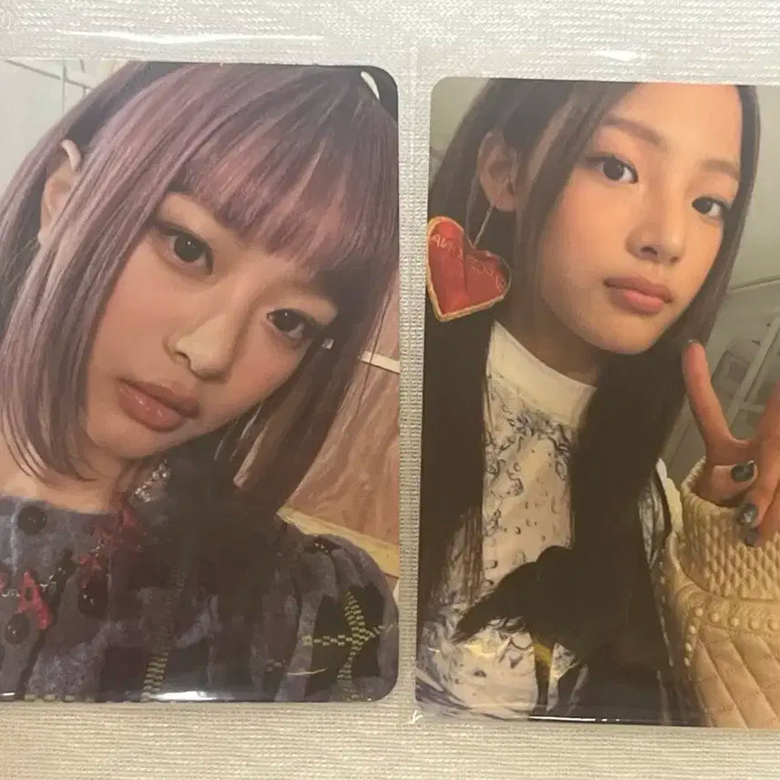 뉴진스 하니 민지 포카 일괄