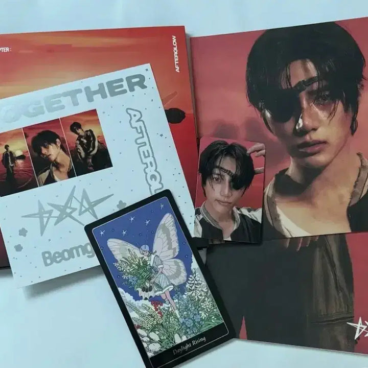 투바투 범규 포카 + 앨범 세트